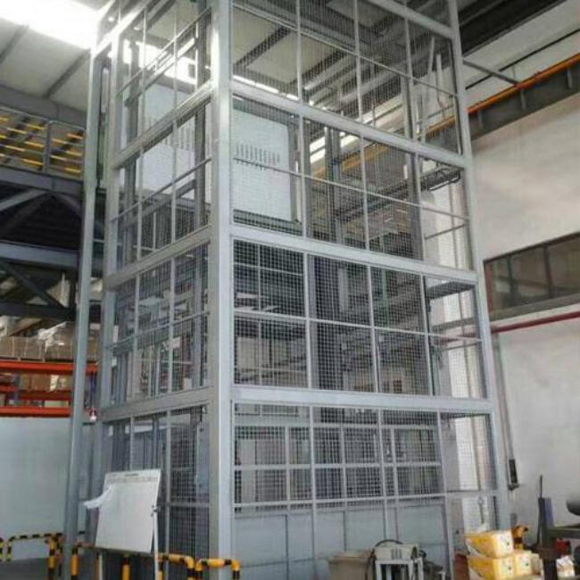琼中导轨式升降平台货梯